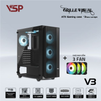 CASE MÁY TÍNH VSP GAMING V3 - ĐEN
