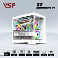 CASE MÁY TÍNH AQUANAUT PRO GAMING M-ATX X7 - TRẮNG