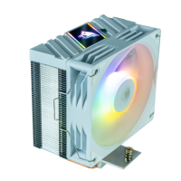 Tản nhiệt khí Leopard K400 RGB - Trắng/White